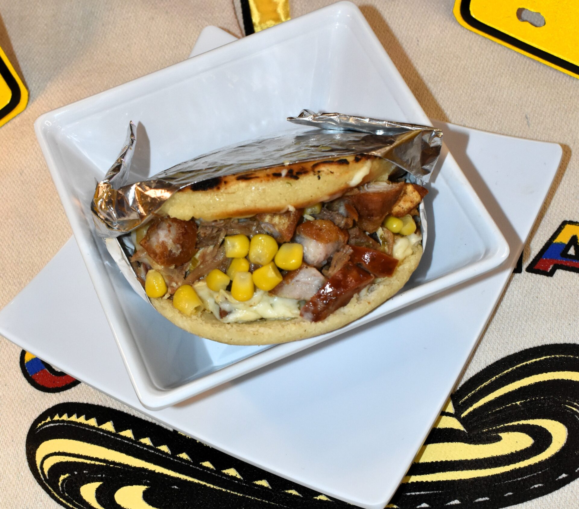 Arepa Rellena Q' Hubo Pues